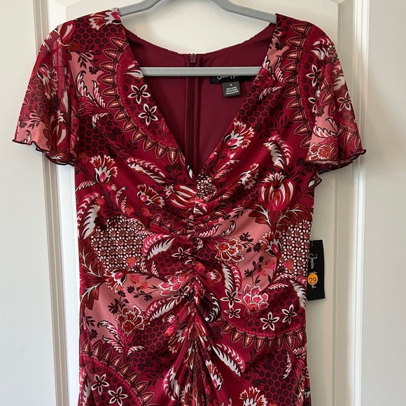 Jessica Howard Dresses & Skirts - Jessica Howard Pink Floral Midi Dress